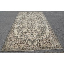 Kayra Export Türk Halısı, Eskitme Halı, Halı, 192 x 302  cm  Bej Halı, Bahçe Yer Halı, Dekoratif Yer Halı,  4465