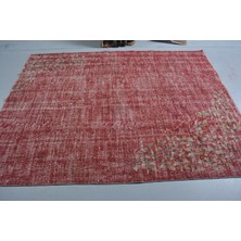 Kayra Export Türk Halısı, Eskitme Halı, Halı, 169 x 222  cm  Kırmızı Halı, Kabilesı Oturma Odası Halı,  11458