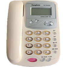 Panaphone KX-T2838LM Masaüstü Kablolu Ev Telefonu (Beyaz)
