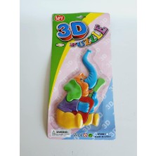 Hasyılmaz 3D Eğitici Magnet Puzzle 23CM (Fil)