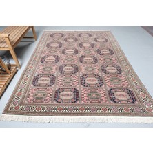 Kayra Export Türk Halısı, Eskitme Halı, Halı, 200 x 281  cm  Yeşil Halı, Kabilesı Büyük Halı, Bahçe Yer Halı,  9309