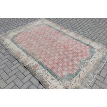Kayra Export Eskitme Halı, Türk Halısı, Halı, 181 x 269  cm  Pempe Halı, Yün Büyük Halı, Organik Yer Halı,  6847