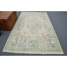 Kayra Export Türk Halısı, Eskitme Halı, Halı, 166 x 275  cm  Bej Halı, Kabilesı Büyük Halı, Dekoratif Yer Halı,  1165