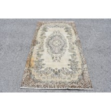 Kayra Export Türk Halısı, Eskitme Halı, Halı, 115 x 205  cm  Bej Halı, El Yapımı Alan Halı, El Dokuma Alan Halı,  974
