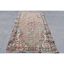 Kayra Export Eskitme Halı, Türk Halısı, Halı, 148 x 261  cm  Yeşil Halı, Ofice Yer Halı, Bahçe Büyük Halı,  7131