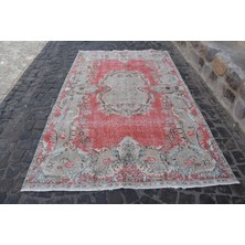 Kayra Export Eskitme Halı, Türk Halısı, Halı, 170 x 294  cm  Kırmızı Halı, Dekoratif Yer Halı, El Yapımı Yer Halı,  4