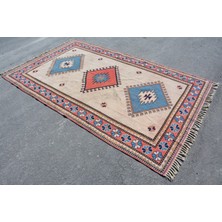 Kayra Export Türk Halısı, Eskitme Halı, Halı, 169 x 271  cm  Bej Halı, Dekoratif Oturma Odası Halı,  5593