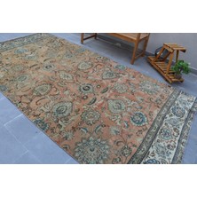 Kayra Export Türk Halısı, Eskitme Halı, Halı, 177 x 368  cm  Kahverengi Halı, Kabilesı Yer Halı,  4375