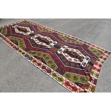 Kayra Export Türk Halısı, Eskitme Halı, Halı, 176 x 409  cm  Yeşil Halı, Kabilesı Oturma Odası Halı,  4958