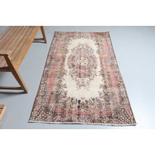Kayra Export Eskitme Halı, Türk Halısı, Halı, 117 x 206  cm  Bej Halı, Anadolusı Banyo Halı, El Yapımı Alan Halı,  91