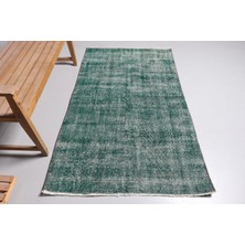 Kayra Export Eskitme Halı, Türk Halısı, Halı, 113 x 185  cm  Yeşil Halı, Kabilesı Yatak Odası Halı,  9149