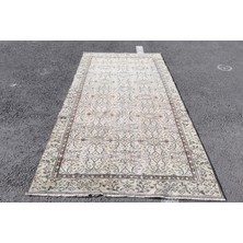 Kayra Export Eskitme Halı, Türk Halısı, Halı, 138 x 263  cm  Bej Halı, El Dokuma Alan Halı, Dekoratif Alan Halı,  471