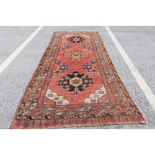 Kayra Export Eskitme Halı, Türk Halısı, Halı, 156 x 366  cm  Kırmızı Halı, Dekoratif Salon Halı,  3454
