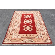 Kayra Export Eskitme Halı, Türk Halısı, Halı, 150 x 203  cm  Kırmızı Halı, Yün Banyo Halı, Ofice Alan Halı,  4709