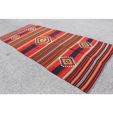 Kayra Export Eskitme Halı, Türk Halısı, Halı, 158 x 372  cm  Kırmızı Halı,  Yer Halı, El Yapımı Büyük Halı,  2108