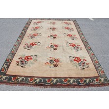 Kayra Export Türk Halısı, Eskitme Halı, Halı, 197 x 289  cm  Bej Halı,  Salon Halı, Dekoratif Büyük Halı,  4736