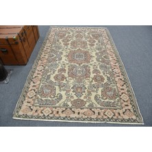 Kayra Export Türk Halısı, Eskitme Halı, Halı, 144 x 233  cm  Kırmızı Halı, Yün Banyo Halı, Bahçe Banyo Halı,  11811