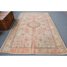 Kayra Export Türk Halısı, Eskitme Halı, Halı, 191 x 283  cm  Kahverengi Halı, Dekoratif Oturma Odası Halı,  11844