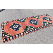 Kayra Export Türk Halısı, Eskitme Halı, Halı, 139 x 340  cm  Kırmızı Halı, Ofice Büyük Halı, Organik Oturma Odası Hal