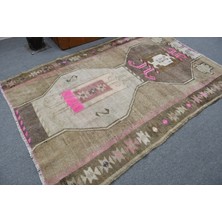 Kayra Export Eskitme Halı, Türk Halısı, Halı, 162 x 244  cm  Kahverengi Halı, Dekoratif Oturma Odası Halı,  11805