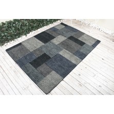 Kayra Export Eskitme Halı, Türk Halısı, Halı, 142 x 201  cm  Mavi Halı, Dekoratif Banyo Halı,  Banyo Halı,  2590
