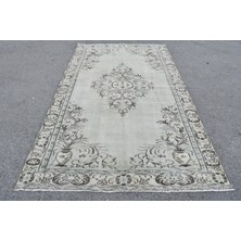 Kayra Export Eskitme Halı, Türk Halısı, Halı, 169 x 291  cm  Yeşil Halı, El Dokuma Büyük Halı, El Yapımı Oturma Odası