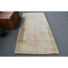 Kayra Export Eskitme Halı, Türk Halısı, Halı, 115 x 227  cm  Kahverengi Halı, Bohemsı Banyo Halı,  11887