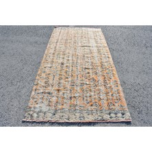 Kayra Export Eskitme Halı, Türk Halısı, Halı, 127 x 253  cm  Sarı Halı, Kabilesı Alan Halı, Anadolusı Alan Halı,  736