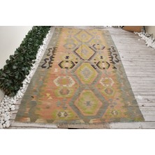 Kayra Export Eskitme Halı, Türk Halısı, Halı, 157 x 300  cm  Kırmızı Halı, Bahçe Salon Halı, Yer Halı,  7393