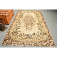 Kayra Export Eskitme Halı, Türk Halısı, Halı, 169 x 282  cm  Bej Halı, Dekoratif Oturma Odası Halı,  10787