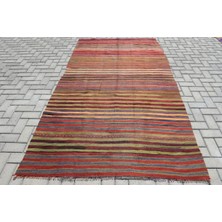 Kayra Export Türk Kilim, Eskitme Kilim, Large Kilim, 155 x 279  cm  Yeşil Kilim, Yün Kilim, Salonsı Kilim,  10931