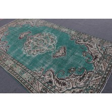 Kayra Export Eskitme Halı, Türk Halısı, Halı, 172 x 297  cm  Yeşil Halı,  Büyük Halı, Bohemsı Oturma Odası Halı,  865