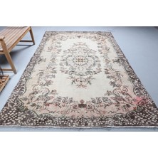 Kayra Export Türk Halısı, Eskitme Halı, Halı, 202 x 319  cm  Bej Halı, El Yapımı Oturma Odası Halı,  8937