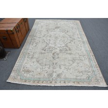 Kayra Export Türk Halısı, Eskitme Halı, Halı, 164 x 260  cm  Bej Halı, El Dokuma Oturma Odası Halı,  11773
