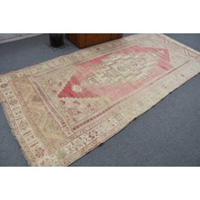 Kayra Export Türk Halısı, Eskitme Halı, Halı, 146 x 330  cm  Kırmızı Halı,  Salon Halı, Dekoratif Yer Halı,  11797