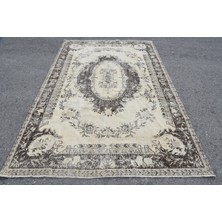 Kayra Export Eskitme Halı, Türk Halısı, Halı, 194 x 297  cm  Kahverengi Halı, Kabilesı Yer Halı,  5977