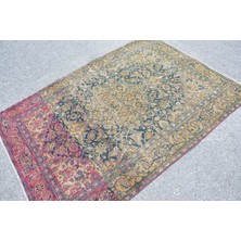 Kayra Export Türk Halısı, Eskitme Halı, Halı, 133 x 194  cm  Mor Halı, Bohemsı Banyo Halı, Organik Banyo Halı,  10542