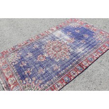 Kayra Export Eskitme Halı, Türk Halısı, Halı, 141 x 242  cm  Mor Halı, El Yapımı Alan Halı, Anadolusı Alan Halı,  479