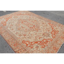 Kayra Export Eskitme Halı, Türk Halısı, Halı, 232 x 325  cm  Turuncu Halı, Organik Yer Halı, El Yapımı Yer Halı,  750