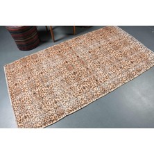 Kayra Export Türk Halısı, Eskitme Halı, Halı, 118 x 210  cm  Kahverengi Halı, Dekoratif Alan Halı,  9228