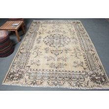 Kayra Export Türk Halısı, Eskitme Halı, Halı, 185 x 272  cm  Bej Halı, Kabilesı Büyük Halı, Bahçe Yer Halı,  9226