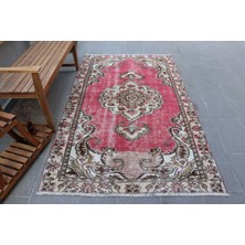 Kayra Export Eskitme Halı, Türk Halısı, Halı, 136 x 223  cm  Kırmızı Halı, El Dokuma Banyo Halı,  2389