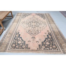 Kayra Export Eskitme Halı, Türk Halısı, Halı, 226 x 294  cm  Kahverengi Halı,  Büyük Boy Halı, Kabilesı Salon Halı,