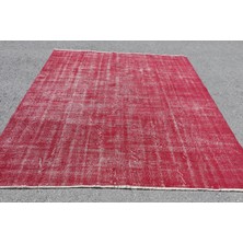 Kayra Export Türk Halısı, Eskitme Halı, Halı, 223 x 246  cm  Pempe Halı, Dekoratif Yer Halı, El Dokuma Salon Halı,  4