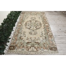 Kayra Export Eskitme Halı, Türk Halısı, Halı, 130 x 234  cm  Kahverengi Halı, Organik Banyo Halı,  4188