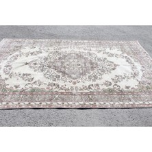 Kayra Export Eskitme Halı, Türk Halısı, Halı, 168 x 293  cm  Kahverengi Halı, El Yapımı Yer Halı,  4274