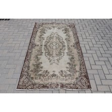 Kayra Export Türk Halısı, Eskitme Halı, Halı, 120 x 205  cm  Bej Halı, Dekoratif Alan Halı, El Dokuma Alan Halı,  654