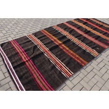 Kayra Export Eskitme Halı, Türk Halısı, Halı, 159 x 378  cm  Siyah Halı,  Salon Halı, Ofice Salon Halı,  7894