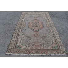Kayra Export Eskitme Halı, Türk Halısı, Halı, 163 x 266  cm  Bej Halı, Dekoratif Büyük Halı, Bahçe Yer Halı,  5487