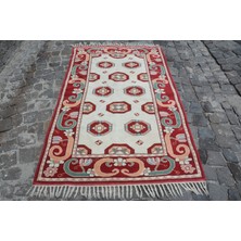 Kayra Export Türk Halısı, Eskitme Halı, Halı, 122 x 200  cm  Kırmızı Halı, Anadolusı Banyo Halı,  4454